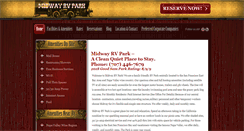 Desktop Screenshot of midwayrvpark.com